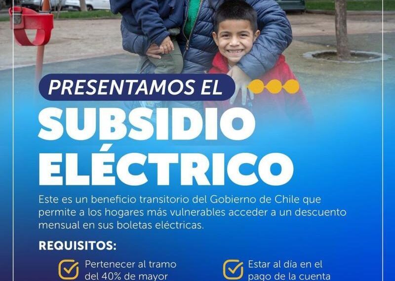 Subsidio Eléctrico: Más de 216 mil postulaciones en Biobío