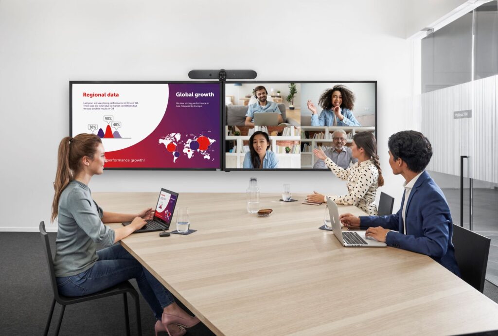 Salas de Videoconferencia: La Transformación del Trabajo Híbrido