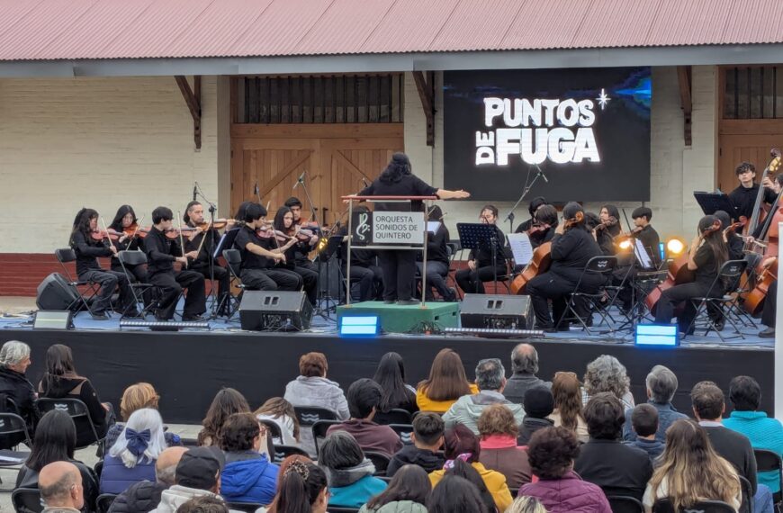 Orquesta Municipal de La Calera y el Circuito Trenzando Puntos de Fuga